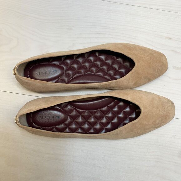 Birdies The Crane Ballet Flats Fawn Suede Womens Size 9 Slip On Comfort - Picture 9 of 10